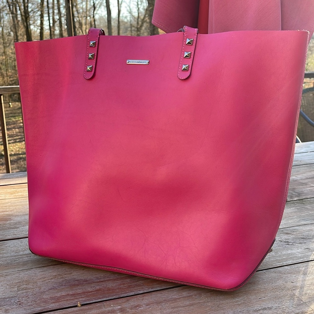 Rebecca Minkoff hot pink tote